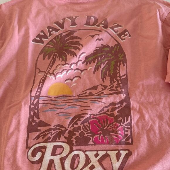 Roxy Pink Short Sleeve Tee - Picture 5 of 5